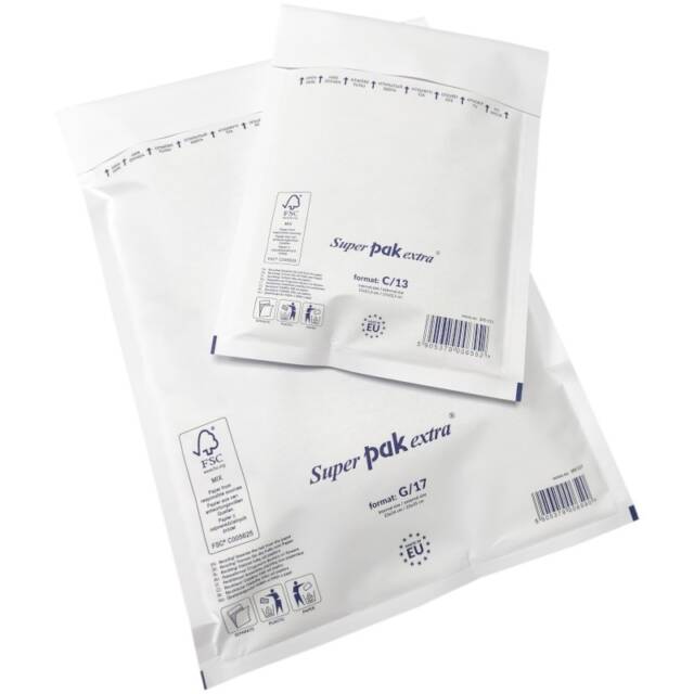 Koperty bąbelkowe białe – SuperPAK extra 4