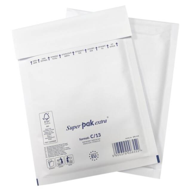 Koperty bąbelkowe białe – SuperPAK extra 1